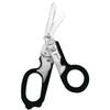Multi Functional Scissors First Aid Expert Tactical Folding Scissors Outdoor Survival Tool Combination Broken Window Cutting Rope Emergency Retraction