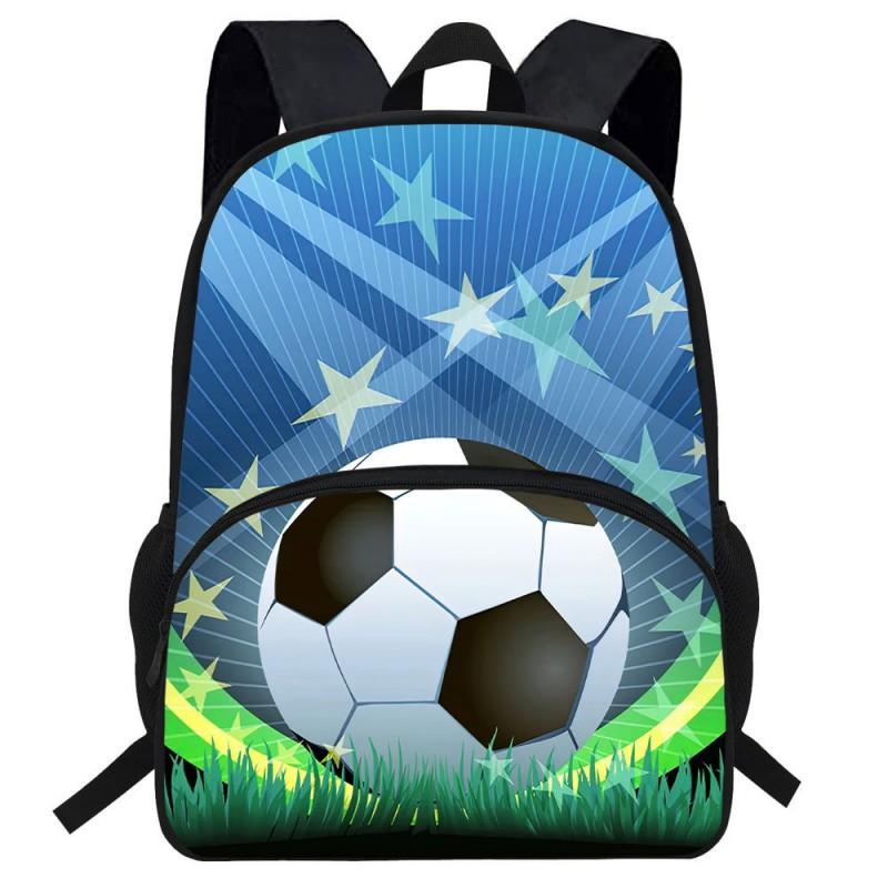 Kids School Backpack Elementary Students - Large Capacity Ergonomic Design Cartoon Print Oxford Fabric