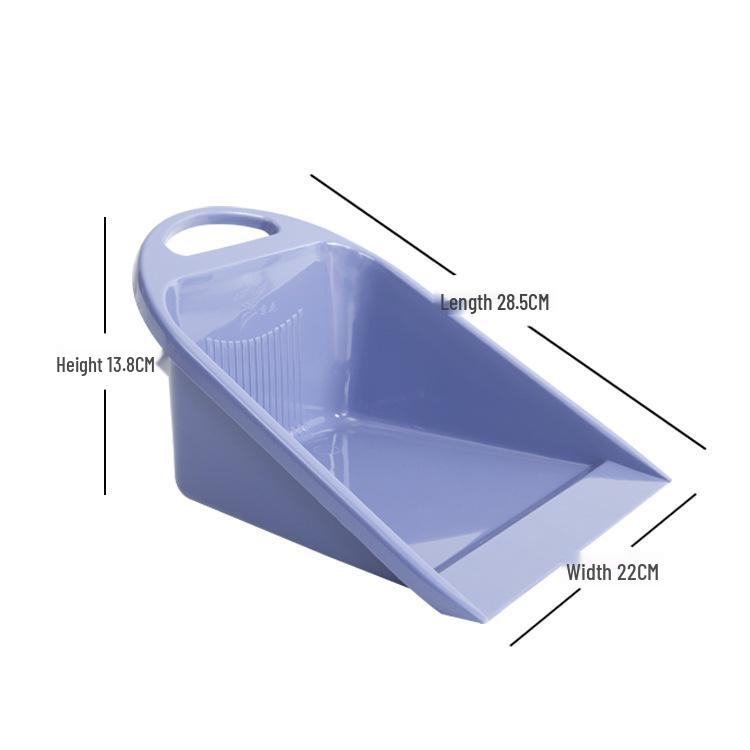 Compact Plastic Handheld Dustpan and Scoop