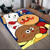 Коврик для пола Anpanman Family Square, Нескользящий коврик для пола в спальню, Идеальный подарок для поклонников Анпанмана