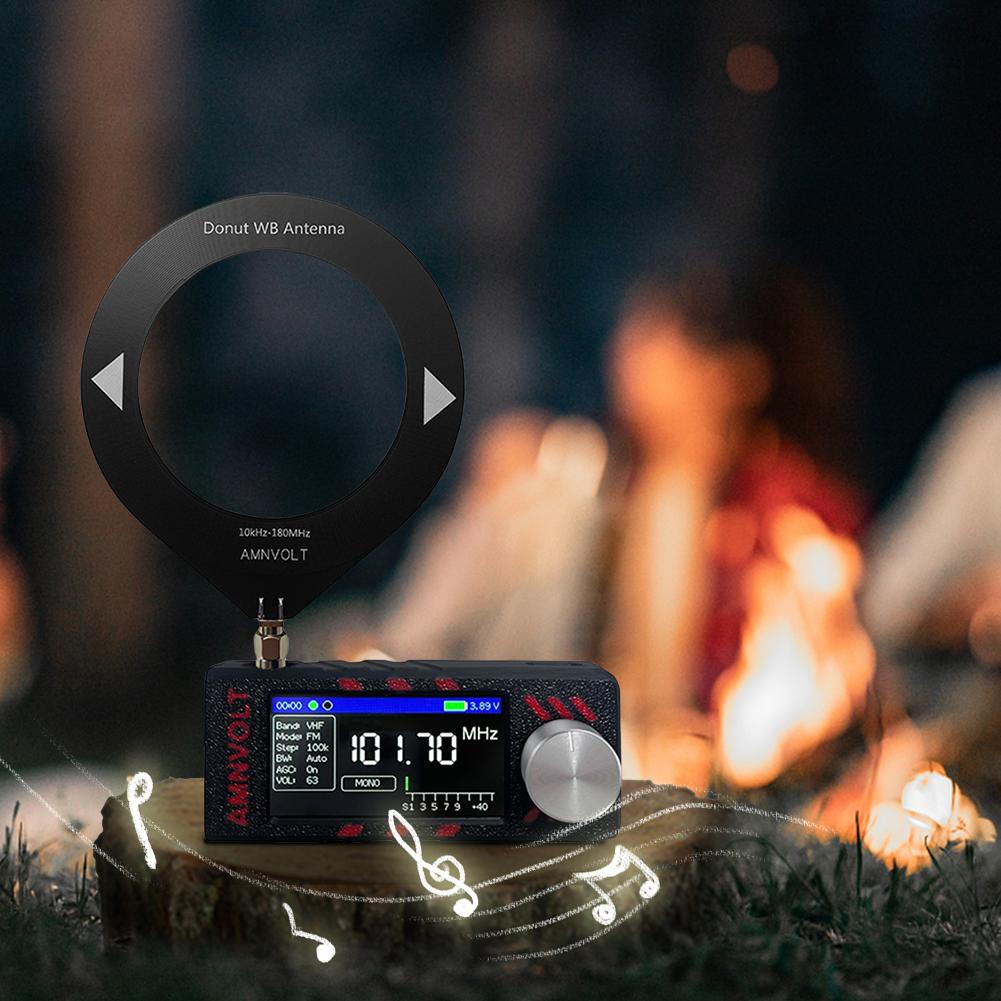 SI4732 0.5-108мгц LSB USB AM FM FM/AM Радио с антенной КВ СВ ДВ УКВ Радио Портативное Радио Всеволновый Радиоприемник