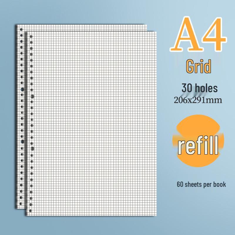 Блокнот на кольцах формата B5, A5, A4 со сменными обложками в линейку/клетку