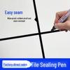 Grout Repair & Color Change Pen: Waterproof, Mildew-Proof Tool for Tile Gaps