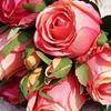 9Pcs/Bouquet Faux Flowers Realistic Beautiful Nice-looking Artificial Rose Fake Silk Flowers for Home