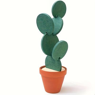 1 шт., Декоративные дизайнерские подставки, Творческие подставки в виде кактусов своими руками, Нескользящая теплоизоляция и защита окружающей среды, Чайная подушка и украшение стола
