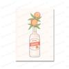Liquor Peaches Tequila Vodka Flowers Bar Wall Art Canvas Painting Alcohol Posters and Prints Pictures For Living Room Home Decor No Frame