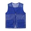 Mesh Safety Vest Sleeveless Style See-through Vest Men Women V-neck Vest  Summer Season