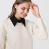 Women Detachable Chiffon Blouse False Collar Clothes Accessories Shirt Fake Collar Lapel