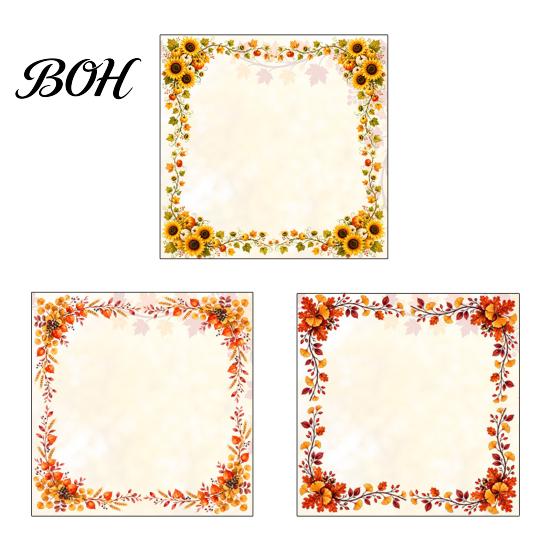 Autumn Window Clings Harvest Festival Static Glass Sticker, with Maple Leaves Sunflowers And Theme Party Decor Berries Prints, Reusable PVC Decals for