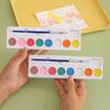 10 Pcs Boxed Watercolor Paints Set for Kids 8 Colors Watercolor Paints with