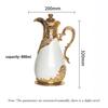 2026 New Arabian Vacuum Flask 800ml Middle Eastern Style Restaurant Home Glass Liner Hot Water Kettle 24 Hours Thermos Bottle