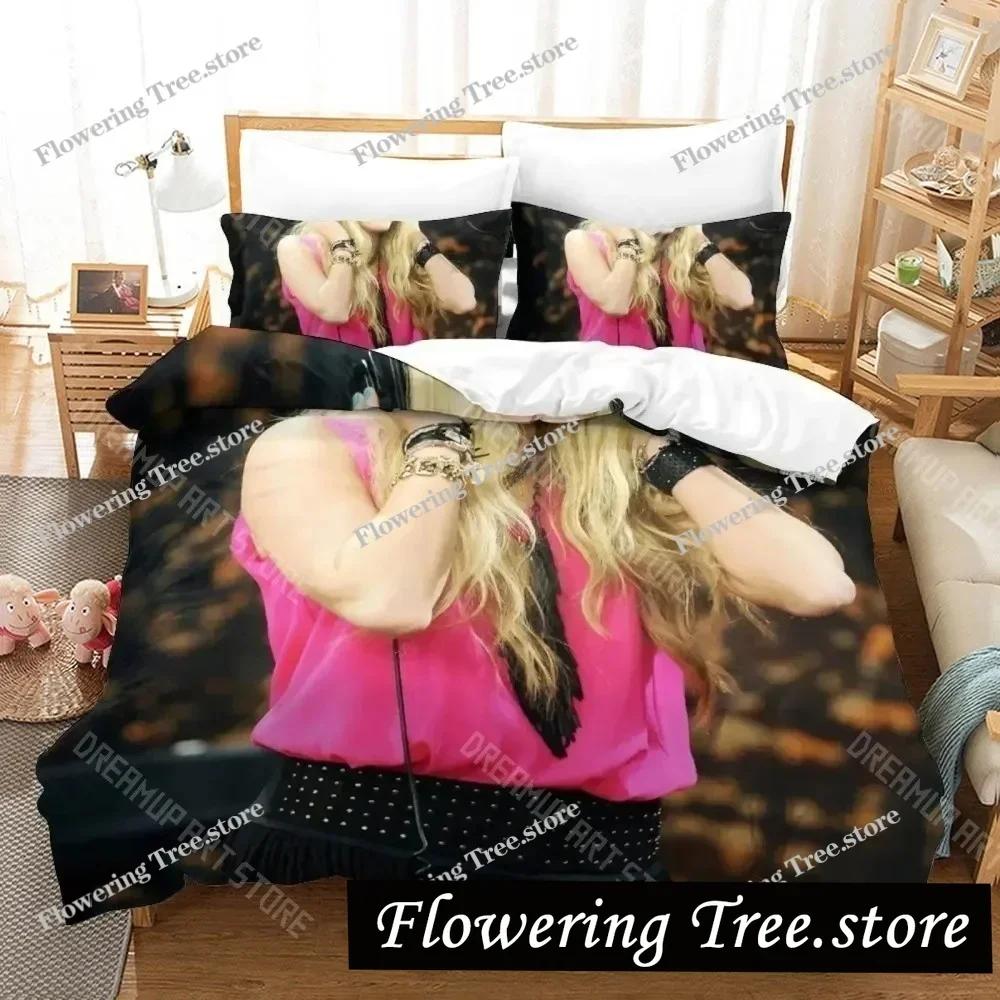 3D Print Hannah Montana Bedding Set Boys Girls Twin Queen King Size Duvet Cover Pillowcase Bed boys Adult Home Textileextile029