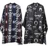 Professional Hairdressing Coth Gown Pattern Salon Barber Retro Aprons Hair Cutting Cape
