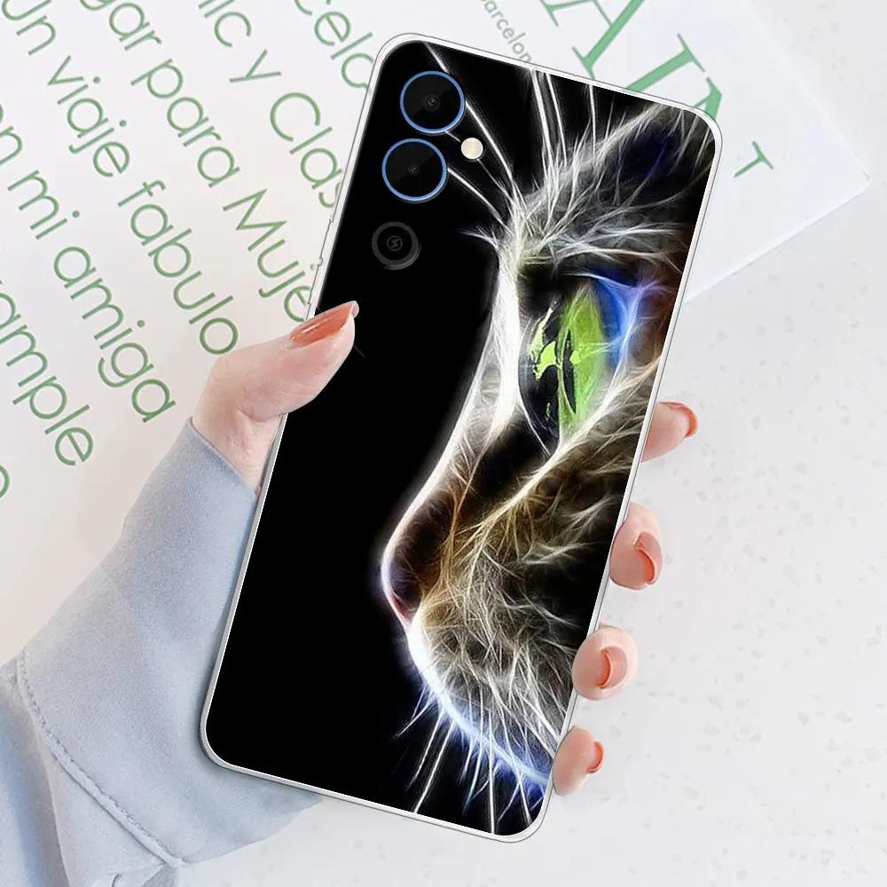 Чехол-бампер для Tecno Pova Neo 2, Чехол-бампер для Tecno Pova Neo 3, Чехол для телефона из прозрачного мягкого силикона TPU для Tecno Pova Neo, Бампер Coque