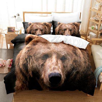 3D Комплект Постельного Белья Мультяшный Снежный Пес Комплекты Пододеяльников Детские, Односпальный Полный Queen King Комплект Для Спальни Домашний Текстиль Housse De Couette