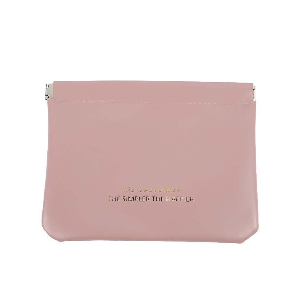 Органайзер для красных конвертов с пружинным зажимом: Портативный держатель для данных и украшений с автоматическим закрытием, кошелек для монет