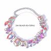 Exaggerated Crystal Necklace Adjustable Women's Choker Chic Rhinestone Necklace  Gifts