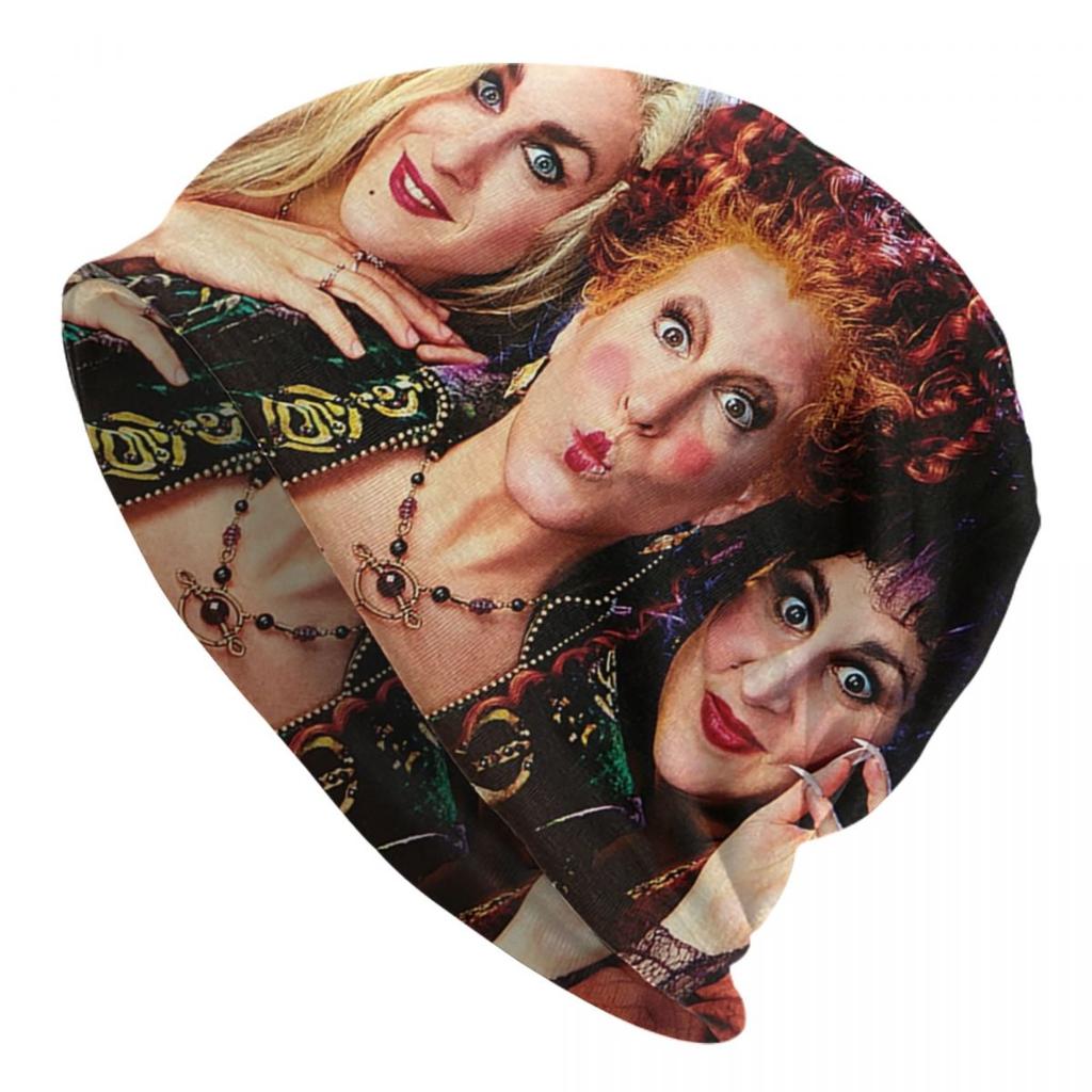Шапка Hocus Sanderson Sisters Pocus, вязаные шапки, крутые шапки унисекс для взрослых, Хэллоуин, ведьма, фильм ужасов, зимние теплые шапки, шапка