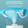 Children's Anti Fog Waterproof Swimming Goggles Transparent Swim Glasses Boys Girls Water Sport Diving Eyewear Without Box