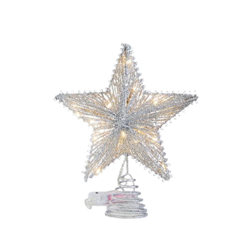 Праздничные звездочки для украшения рождественской елки — идеальное дополнение к праздничному оформлению