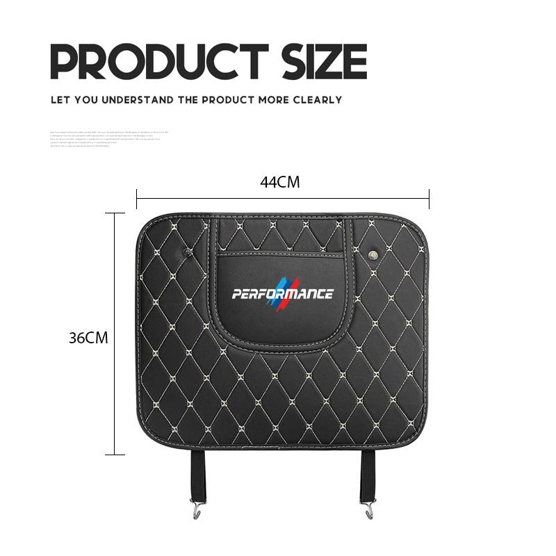 Car Seats Anti Kick Pad Seat Protection Cushion Sticker For BMW X1 X2 X3 X5 X4 X6 X7 iX3 F20 F10 F07 E70 E46 E90 E92 E60 E39