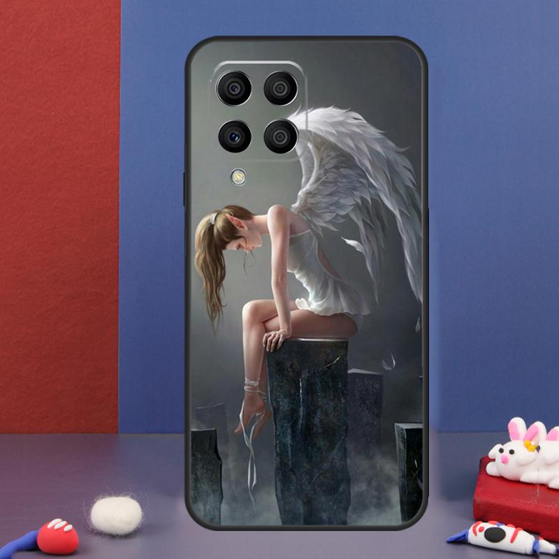 Фантастический Чехол с Крыльями Ангела для Samsung Galaxy M16 M06 M36 M56 M15 M11 M31 M21 M53 M13 M32 M52 M35 M55 M14 M34 M54