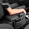 Защитный чехол для центральной консоли автомобиля, усовершенствованный подлокотник, подушка, коврик для подлокотника с боковым карманом для хранения, автомобильные аксессуары из искусственной кожи