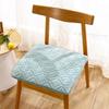Soft Plush Chair Pads Winter Indoor Warmth Chair Covering Nonslip Comfort Dining Seat Pads Stool Mat Cover for Home Patio Kitchen Office Dorm