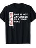 Fun Japanese Beer Pun T-Shirt, Not a Japanese Slogan, Round Neck Tee, Suitable for Bar, Karaoke, And