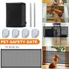 Safety Gate Baby Pet Dog Door Wide Retractable Mesh Net Home Kitchen Stairs Net