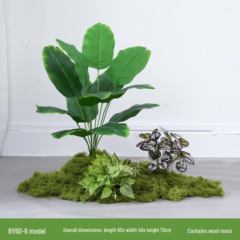 Bionic Fake Plants for Indoor Decoration: Living Room, Window Display, Under Stairs, Corner Arrangement.