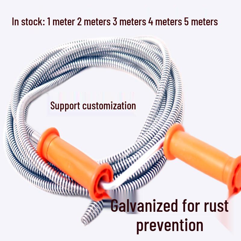 Инструмент для прочистки туалета и сливной трубы