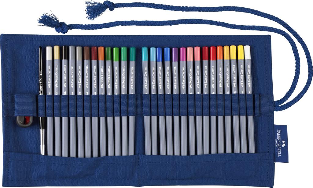 Акварельные карандаши Goldfaber Aqua, набор из 27 цветов, 114652 Faber-Castell