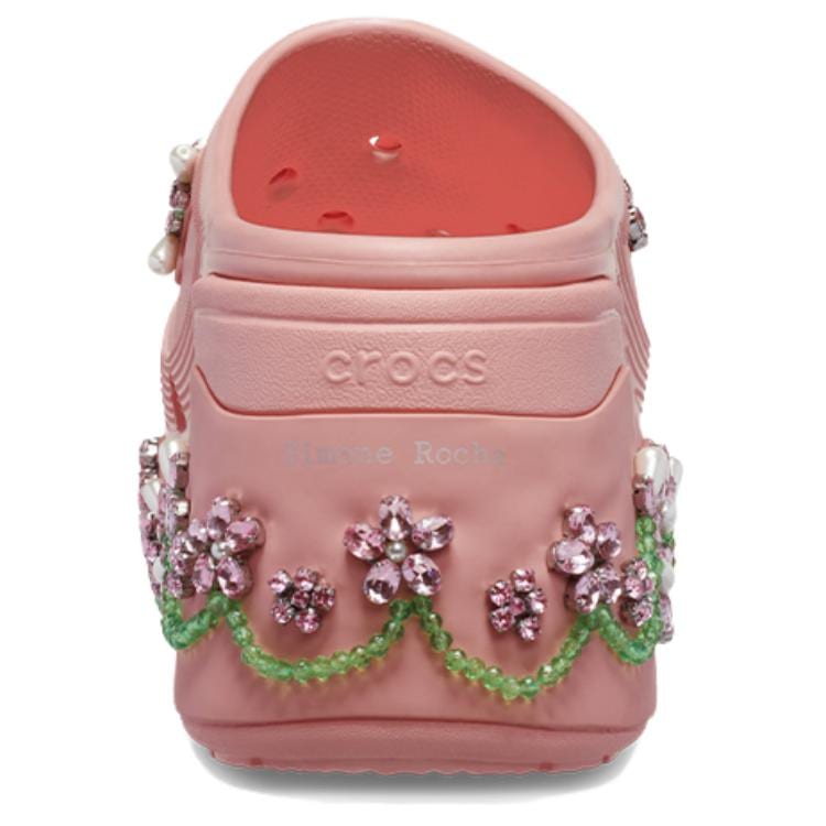 Crocs Сабо-сирена Simone Rocha Пудрово-розовые 210142-78U