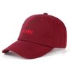 Stitched Embroidery Baseball Cap Letter DAMN Sunscreen Hats Distressed Faded Cap  For Man Women
