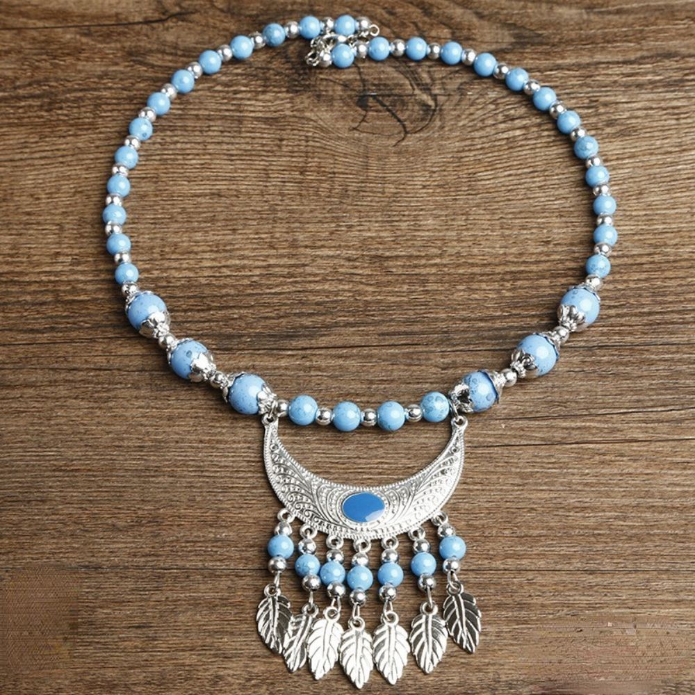 Hairdress Headband National style Forehead Chain Fashion Jewelry Eyebrow Pendant Women Necklace