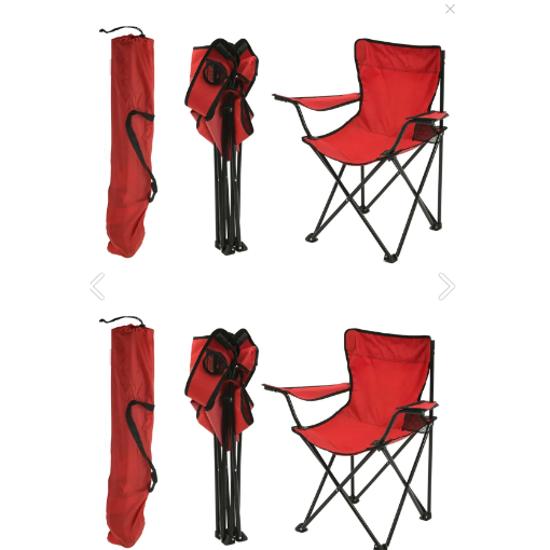2-Set Director Camping Chair with Folding Bag Picnic, Beach, Fishing Chair