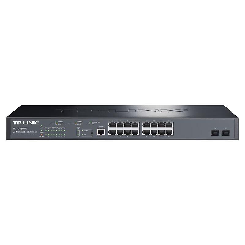 TP-LINK 18-Port Gigabit PoE+ Network Switch CN plug (adapter included)
