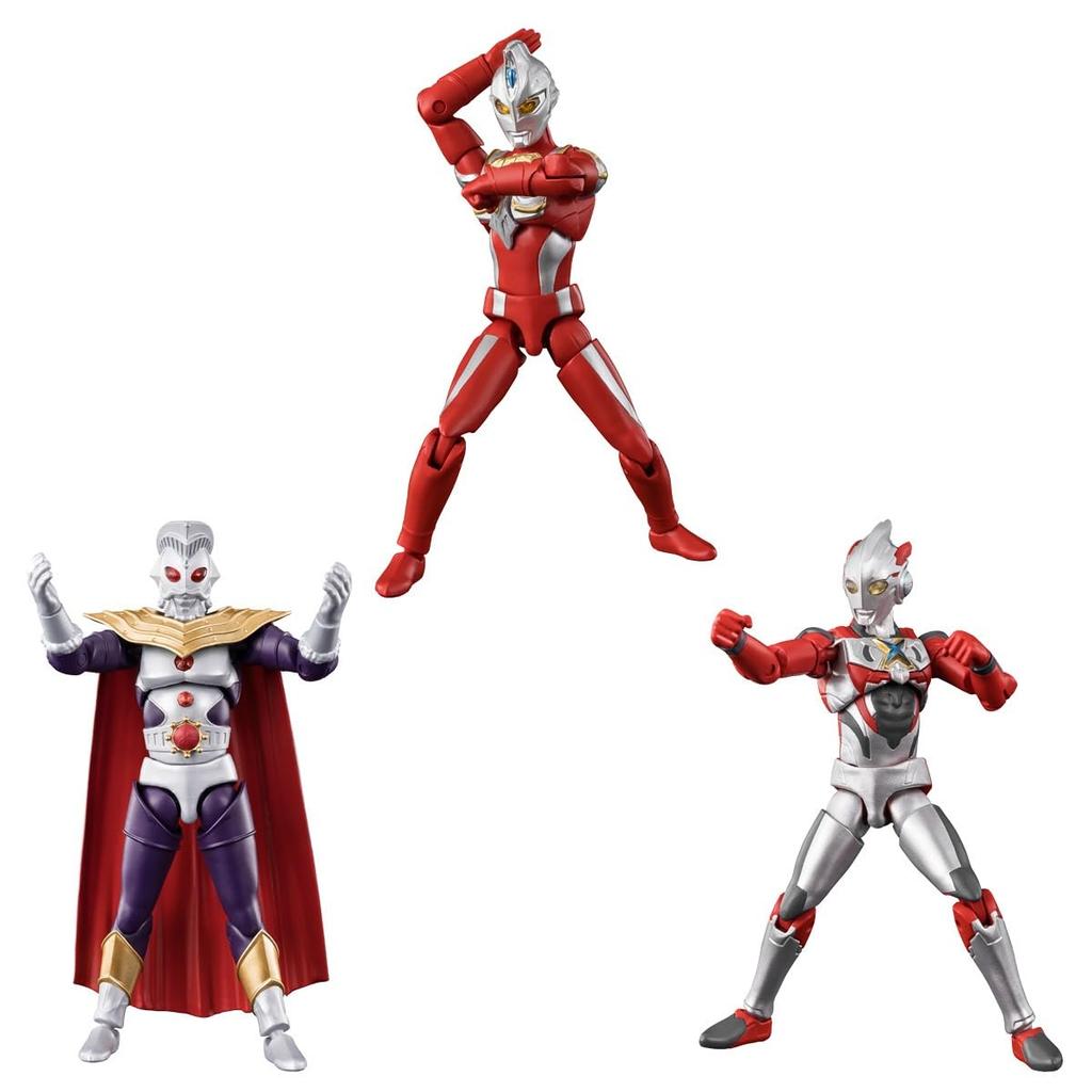 Bandai Чодо Альфа Ультрамен 13 Коробка из 10 штук Конфетная игрушка