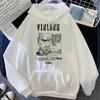 Худи с принтом Vinland Saga, женская толстовка с изображением из аниме, 2000-е, женская одежда, cute core, повседневный спортивный костюм
