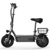iScooter F2 10'' Electric Scooter 500W Motor Battery 36V/7.8Ah Max Speed 30KM/H Seat And Basket Small Shopping Scooter
