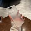 Роскошный матовый силиконовый мягкий чехол для iPhone 15 14 13 12 11 Pro Max Plus Mini прозрачный черный матовый чехол ультратонкий TPU Shell