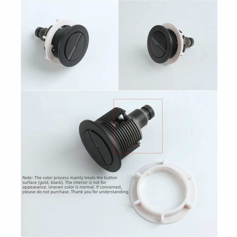 Chrome Plating Toilet Push Button Water-Saving Water Tank Push Button Bathroom Fittings