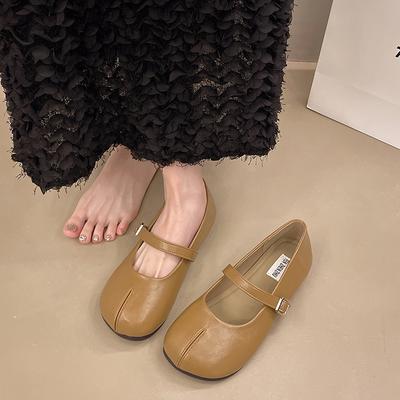 Новая женская обувь с пряжкой на ремне, модные шелковые женские балетки на плоской подошве, мягкие женские дизайнерские туфли на плоской подошве с неглубокой подошвой, туфли Мэри Джейн