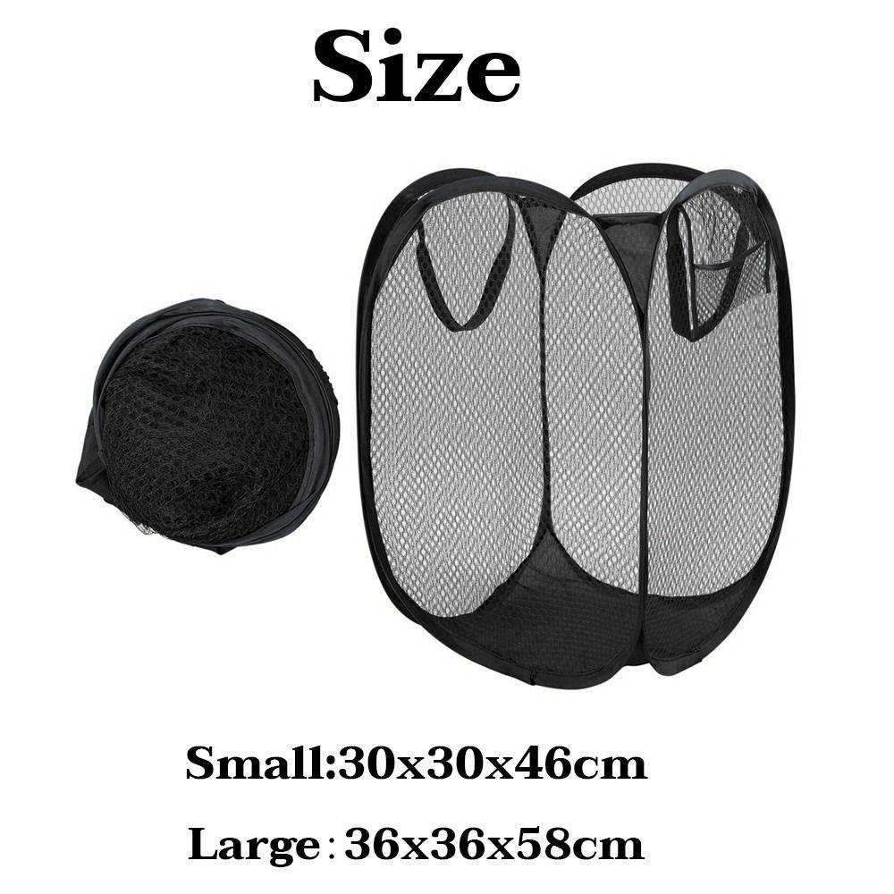 Складная корзина для хранения одежды Дышащая корзина для белья Портативная корзина для грязного белья