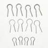 High Temperature Nichrome Wire Jump Rings R-Shaped Ceramic Hanging Hook Durable