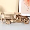 Build Your Own Truck 3D Wooden Puzzle Model Kit - A Fun and Educational DIY Gift