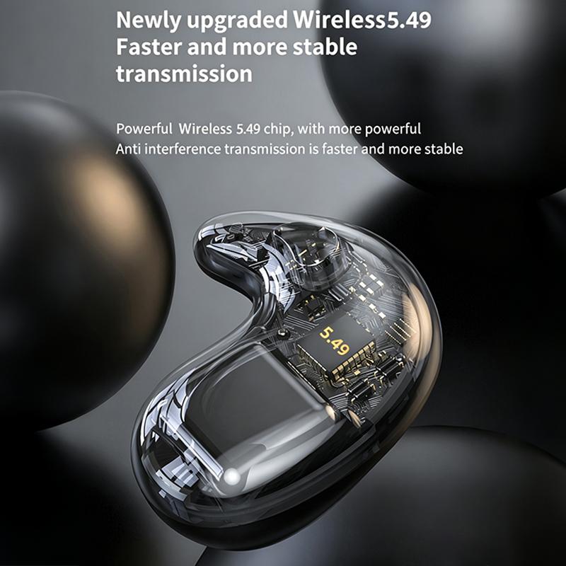 X55 Sweatproof Earphone with Built-in Mic for HD Calls during Workouts