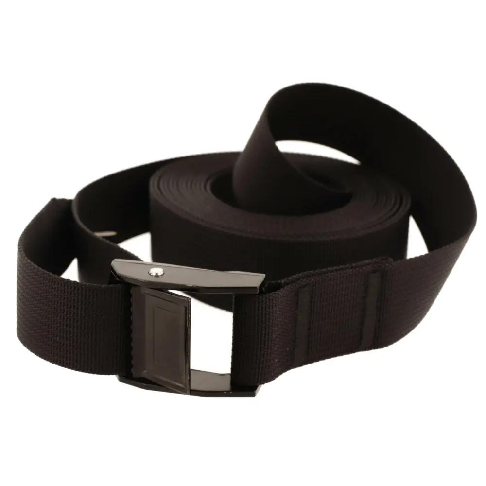 Fastening Belt 25mm x 250cm Self-Locking Buckle Black 250kg POLYAMIDE Strap