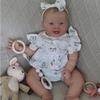 BZDOLL Reborn Baby Doll 3D Paint Skin with Vascular Vein 60CM Soft Silicone Toy Newborn Girl Toddler Kid Birthday Gift